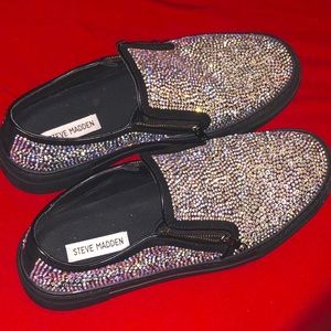 FOR SALE‼️ - COPY - Rhinestone Steve Madden Shoes